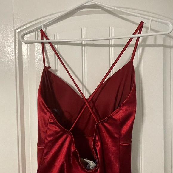 NWT red mini dress - Picture 3 of 4